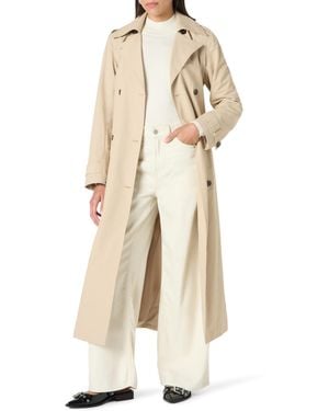 The Drop Emilia Elongated Trench Trenchcoats - Natur