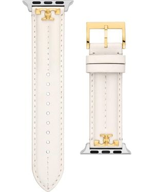 Tory Burch Kira Band For Apple Watch® - White