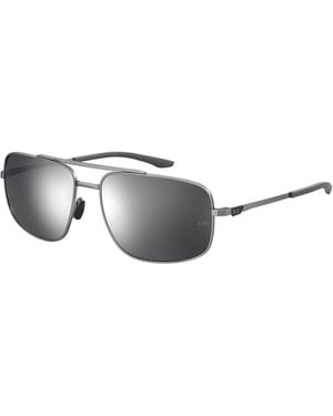 Under Armour Impulse Square Sunglasses - Gray