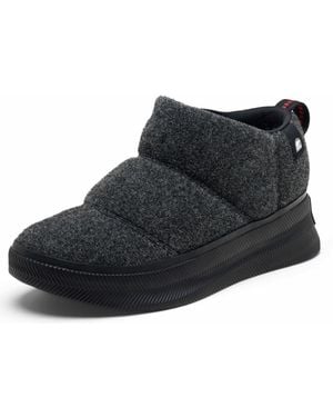 Sorel Out N About Iv Mini Puffy Insulated Slip-on Boots - Black