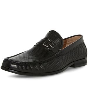 Steve Madden Chivan Black Leather 7 D