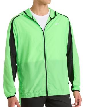 Reebok 's Running Woven Wind Jacket - Green