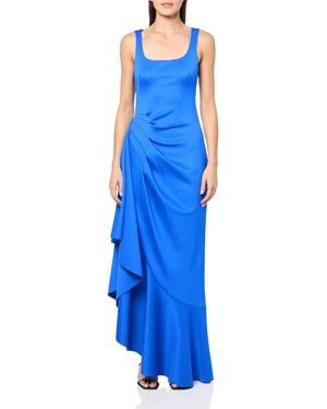 Black Halo Jewel Gown - Blue