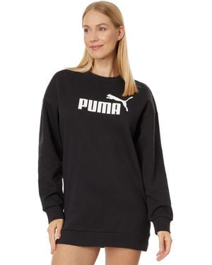 PUMA Essentials Crewneck Fleece Dress Kleid - Schwarz
