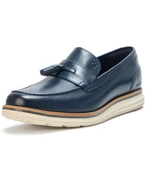 Cole Haan Original Grand Meridian Tassel Loafers in Brown