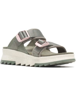 Merrell Alpine Cush Slide Wedge Sandal - Black