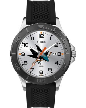 Timex Twzhshamd Nhl Gamer San Jose Sharks Watch - Black