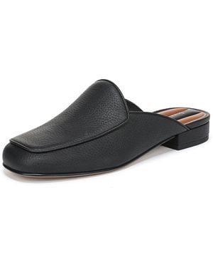 Franco Sarto Holland Mule Black Pebble Leather 5 M