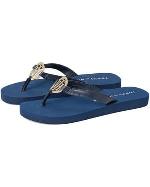 Tommy Hilfiger Crelina Dress Sandals, Synthetic - Blue
