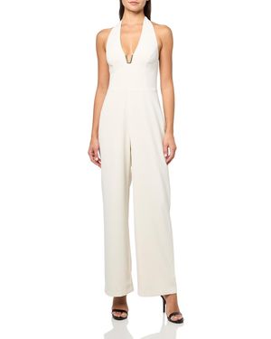 Guess Sleeveless Ferra Jumpsuit - White