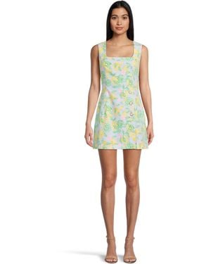 Lilly Pulitzer Kalinara Skirted Romper - Green