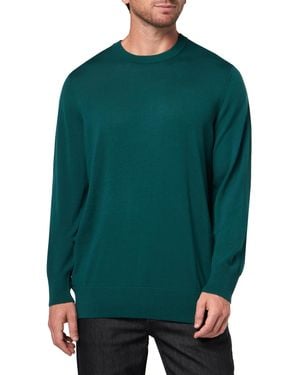 Brooks Brothers Merino Wool Crewneck Sweater - Green