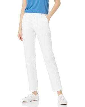 Amazon Essentials Stretch Twill Chino Pant - White