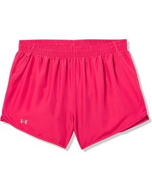 Under Armour S Fly By Shorts, - Red