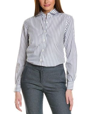 Brooks Brothers Non-iron Classic Multi Stripe Shirt - Gray