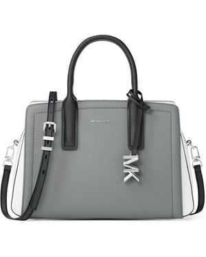 Michael Kors Laila Small Satchel - Gray