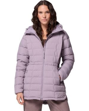 Columbia S Ardenwood Mid Down Jacket - Purple