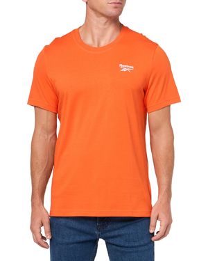 Reebok Id Energy Small Logo Tee - Orange