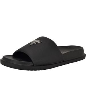 Guess Vesper Slide Sandal - Black