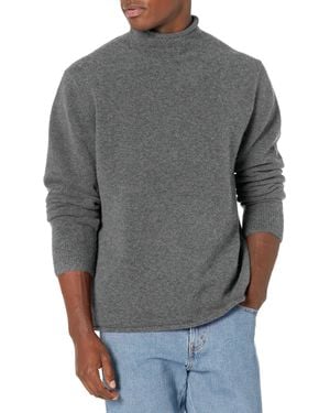 Vince S Airspun Alpaca Roll Nk - Gray