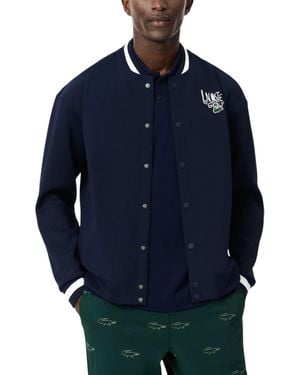 Lacoste Sport Varsity Water-repellent Golf Windbreaker - Blue