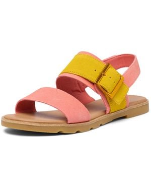 Sorel Fashion Flat Sandal - Red