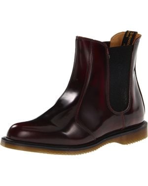 Dr. Martens Flora Arcadia Chelsea Boots in Black | Lyst