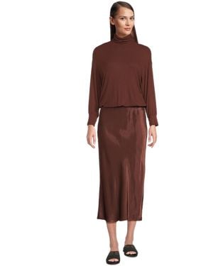 Michael Stars Padma 2-in-1 Dress - Red