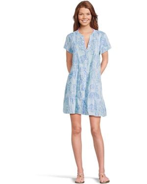 Lilly Pulitzer Standard Feria Tiered Cover-up - Blue