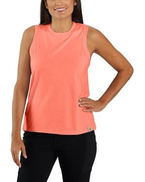 Carhartt Relaxed Fit Lightweight Tank - Red