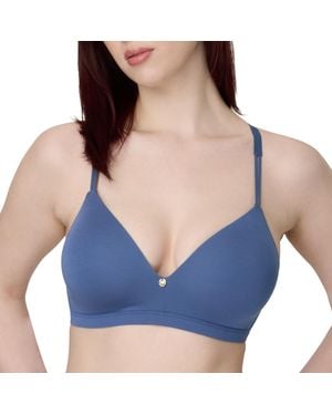 Maidenform Wireless T-shirt Bra - Blue