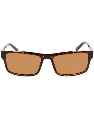 Nautica Dark Tortoise With Brown Solid Polarized - Black