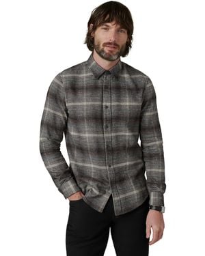 Joe's Jeans Jeans Button Down Long Sleeve Shirt - Gray