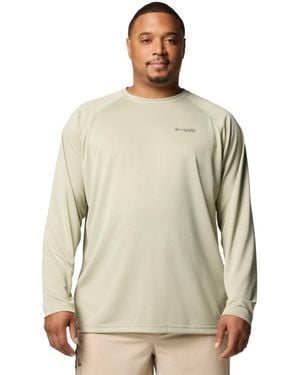 Columbia Pfg Solar Stream Long Sleeve Sun Protection Shirt - Natural