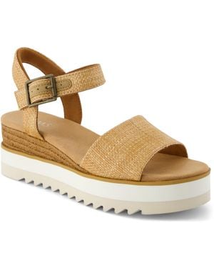 TOMS , Diana Sandal - Metallic