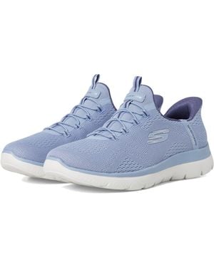 Skechers Summits-dream Chaser-hands Free Slip-ins Sneaker - Blue