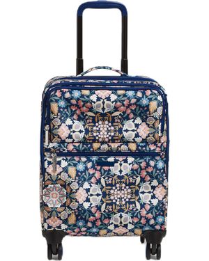 Vera Bradley Softside Rolling Suitcase Luggage - Blue