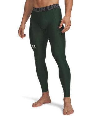 Under Armour Heatgear Armor Leggings, - Green
