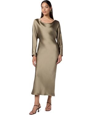 Norma Kamali Dolman Maria Dress To Midcalf - Natural