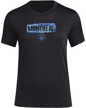 adidas Fc Mls Short Sleeve T-shirt - Black