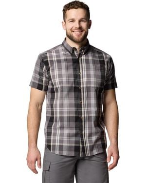 Columbia S Rapid Rivers Ii Short Sleeve Shirt - Gray