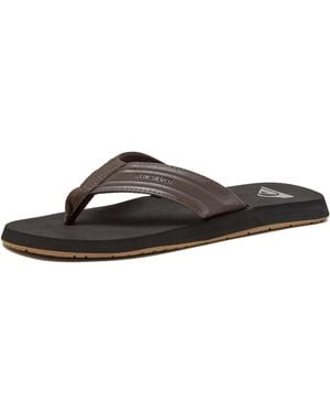 Quiksilver Monkey Wrench 3 Point Sandal - Brown