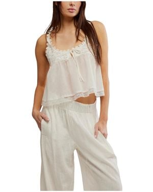 Free People Stevie Lace Tank - Multicolor
