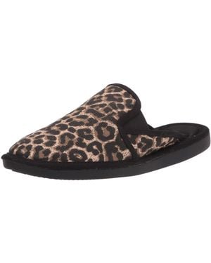Rocket Dog Romy Tampa Leopard Mule - Black
