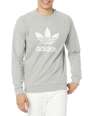 adidas Originals Adicolor Classics Trefoil Crewneck - Gray