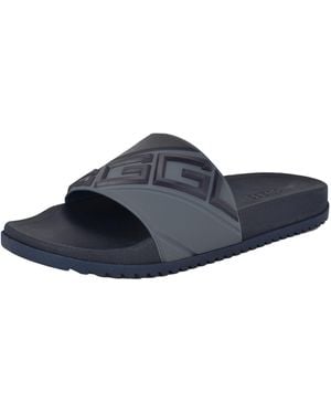 Guess Odent Slide Sandal - Blue