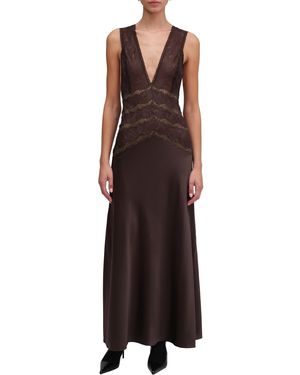 Ronny Kobo Naila Dress in Natural Lyst