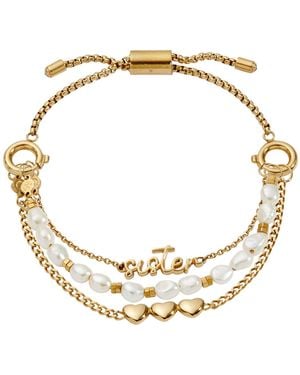 ALEX AND ANI "home Is Where The Heart Is" Sister Stranded Bracelet - Metallic