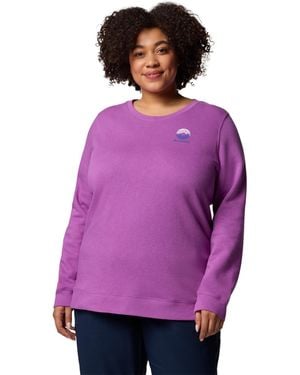 Columbia Trek Graphic Crew - Purple