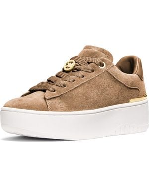 Michael Kors Dottie Lace Up Sneaker - Natural